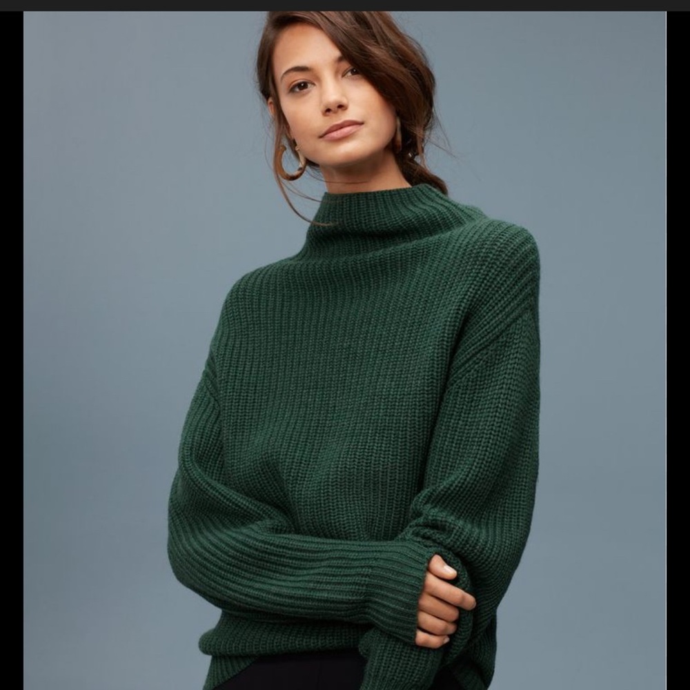 Aritzia Forest Green Montpellier Sweater